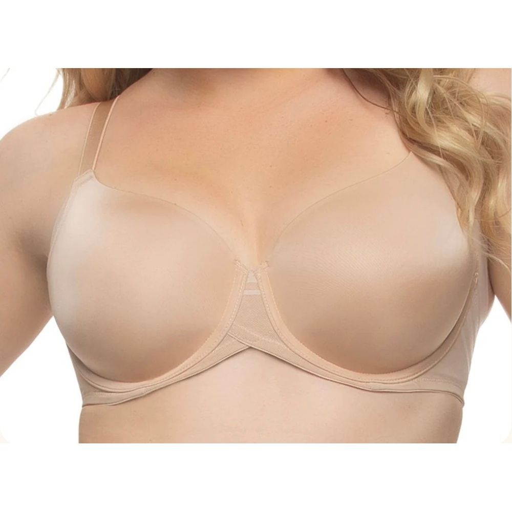 Paramour Felina Bra NWOT Sz 40DDD Style245033 Warm Neutral Marvelous T Shirt‎